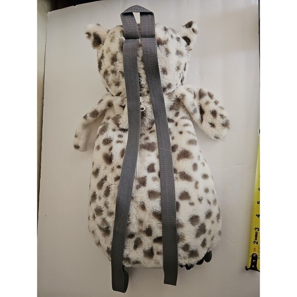 BOOKS A MILLION OWL PLUSH BACKPACK  19 INCH * ZIPPER BACK  Excellent Condition!! - Picture 9 of 9